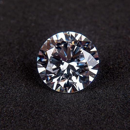 Image of Moissanite Gemstone Certified - Premium Lab-certified VVS Clarity Stone for Ring Jewelry Making | Brilliant Sparkle & Fire | Ideal for Engagement Rings, Earrings & Pendants | Assorted Sizes & Shapes | Stylo Jewellery