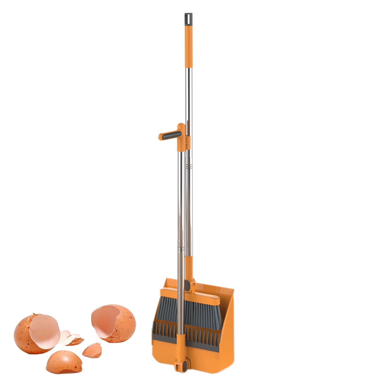 Ensemble combiné balai avec pelle pour nettoyer les débris et poussières intérieures