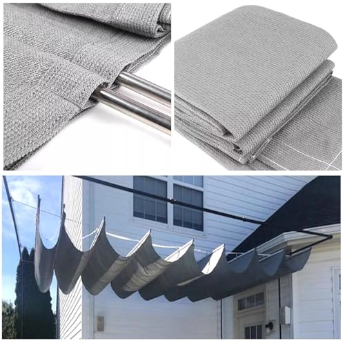 Toldo retráctil de diseño ajustable para pérgolas exclusivas 5