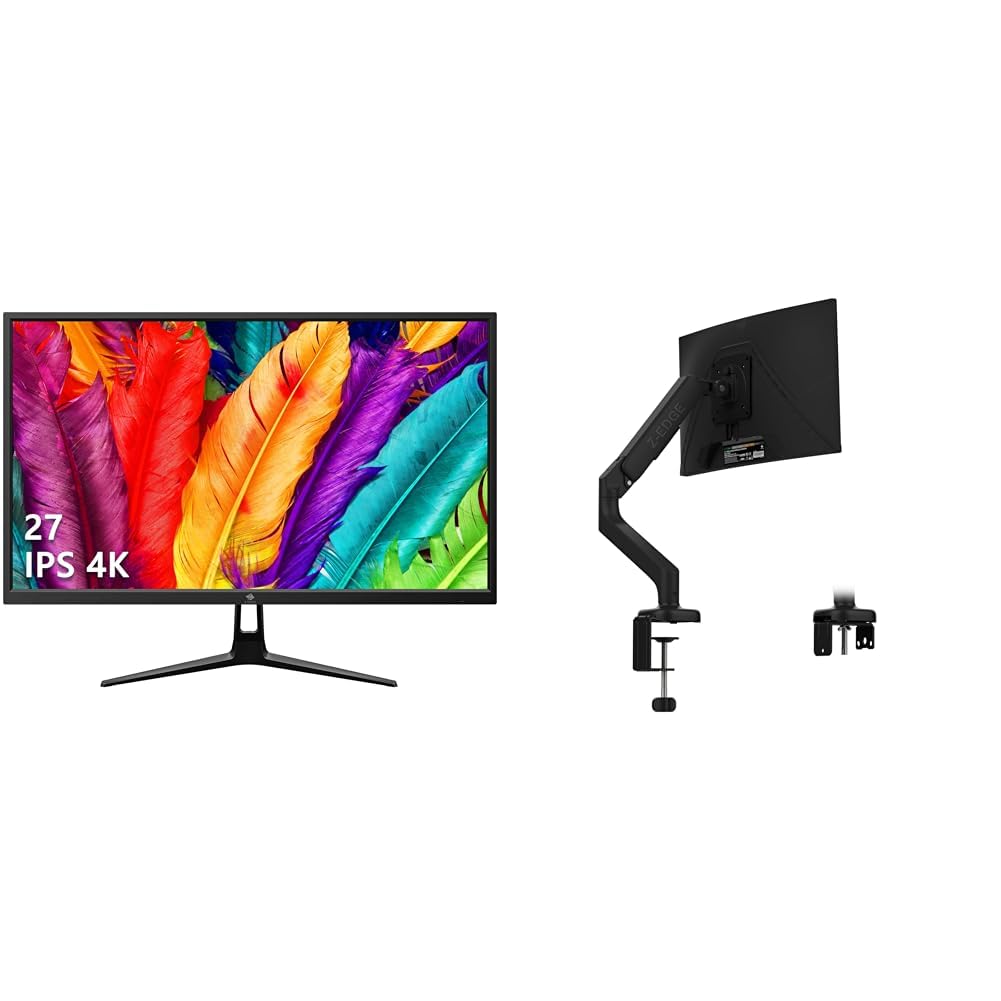 Amazon.co.jp: 【純正品2点セット買い】モニター27インチ4K、モニター