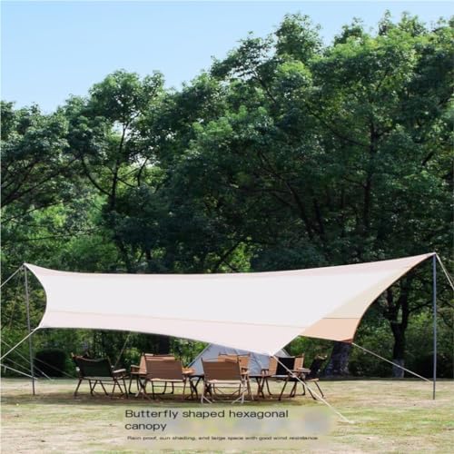 Toldo para camping resistente al agua y UV 550x560cm miniatura 6