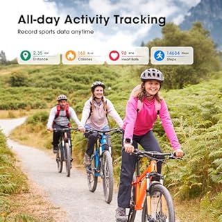 Kummel Smart Watch for Teens No App/Phone Required, Fitness Watches for Teens with Heart Rate, Sleep Monitor, Step Counter for Walking, Pedometer Watch for Women/Men, Lightweight