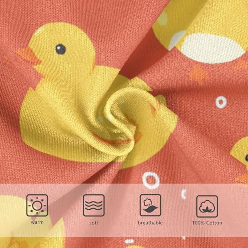 KLL Cute Yellow Rubber Ducks Baby Boys Comfort Boxer Briefs Cute Children Panties3