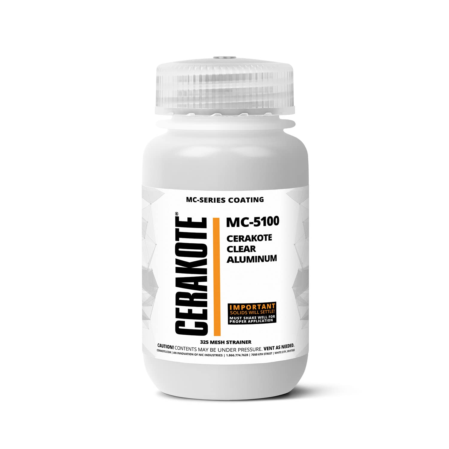 CERAKOTE®(MC-5100) ALUMINUM Ceramic Sealant and Protectant- Specialized Formula for Aluminum- Permanent Protection Against Oxidation & Dulling- Perfect for Tool Boxes, Semi Fuel Tanks + More (16oz)