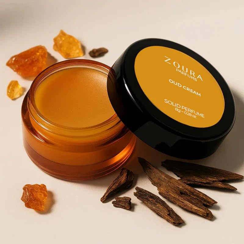 zoura parfums Store ZOURA Oud Cream Solid Perfume Unisex (8g) - Image 3