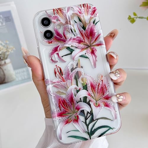 Coque fleur de lys iPhone 11 transparente idéale pour vos vacances d'été