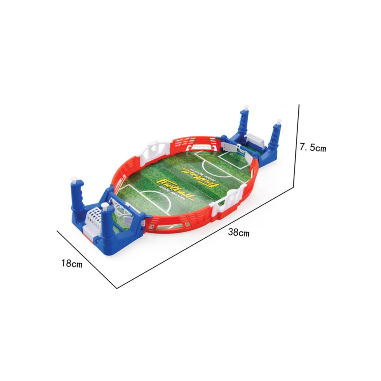 POPETPOP 1 Set Plastic Soccer Desktop for Board Indoor Football Football Board Game Soccer Plaything Plaything Plastic