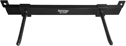 Estante ajustable para colgar alfombrillas soporta tapetes de hasta 23 pulgadas de ancho, soporta tapetes de hasta 10 12 pulgadas de grosor (los