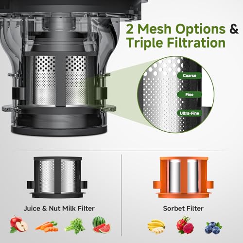 Cold Press Masticating Juicer Machine