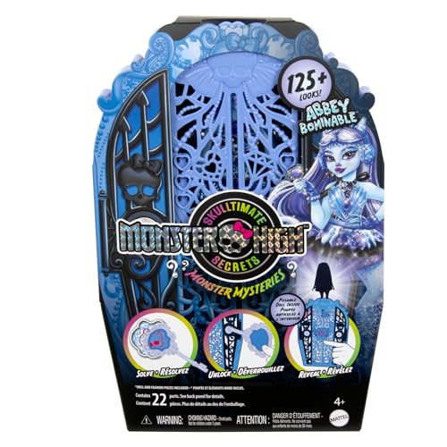 Muñeca Monster High Abbey Bominable con accesorios miniatura 6