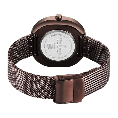 Image of Fastrack Gelato Quartz Analog Mesh Strap Watch for Girls