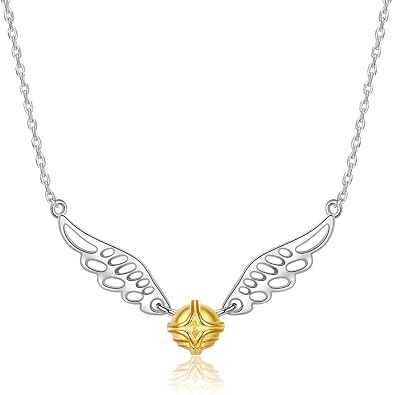 Golden Snitch Flying-Wings Necklaces 