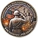Leafence Veteran Challenge Coin Bulk Saluting Veteran Patriotic Military Coin for Veterans Appreciation and Veterans Day Gifts (Ten Pieces)
