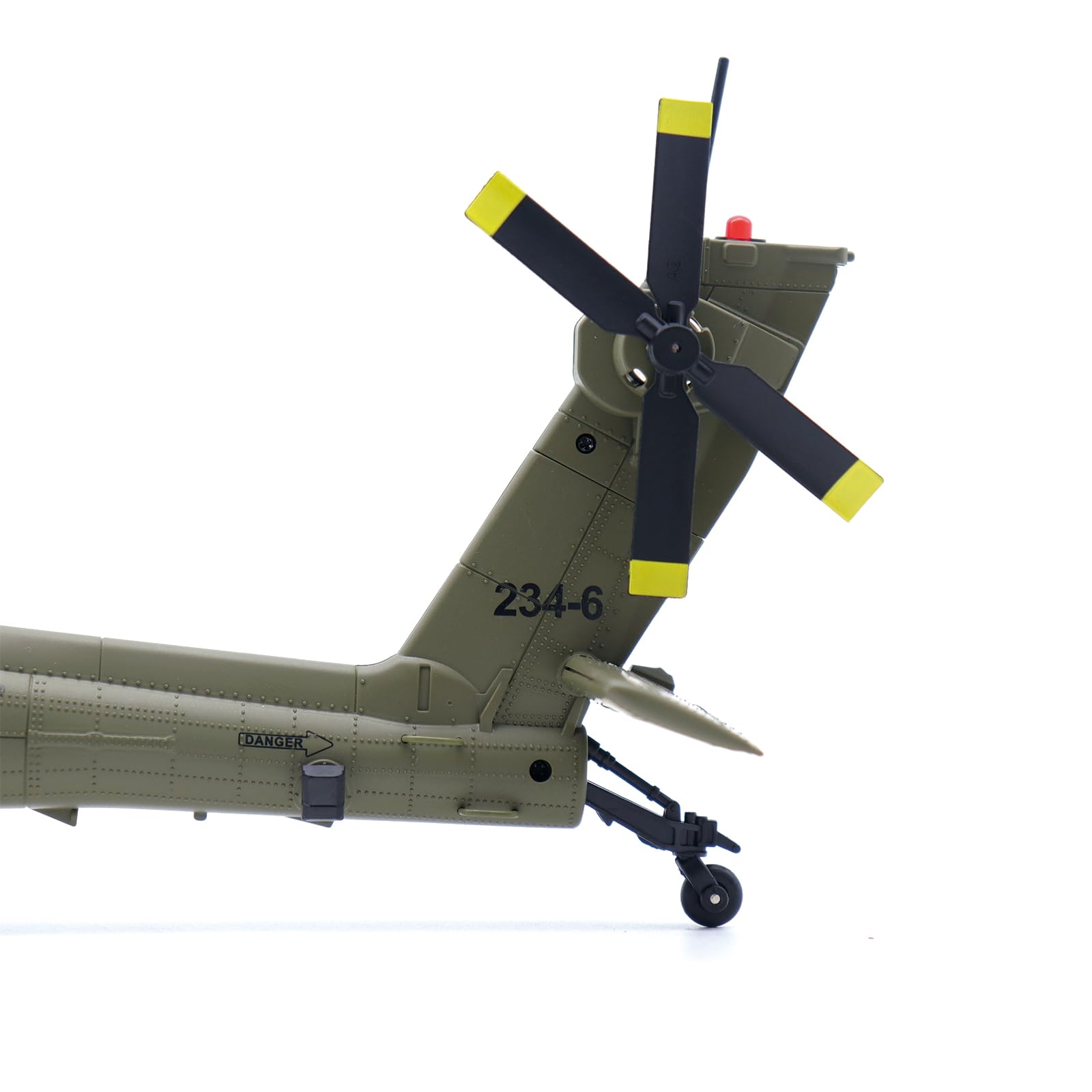 Elicottero RC C170, scala 1:48, 6 canali, verde, pronto per il