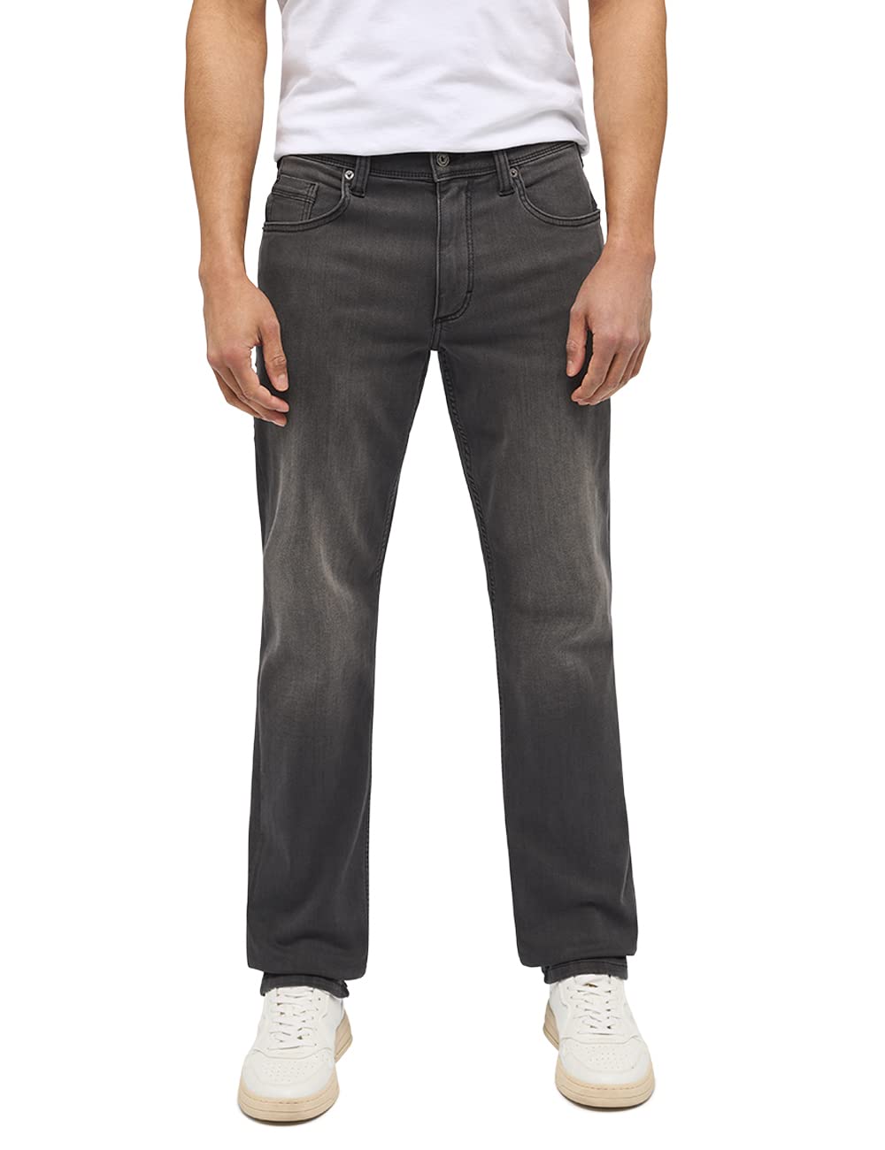 MUSTANG Men's Washington Slim Slim Jeans, Black (Medium Dark 780), W33/L32 (Manufacturer Size:33)