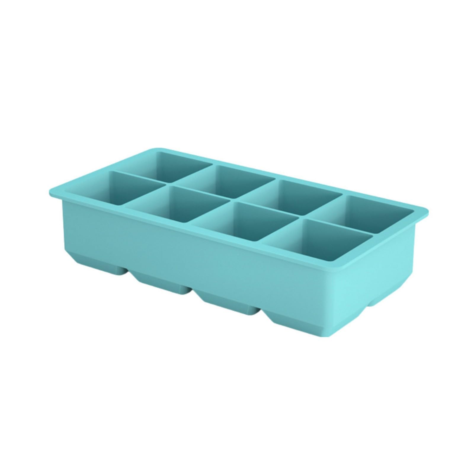Silicone Ice Cube Maker Mold Non-Stick Creating Large Cube Tray Perfect for Whiskey Cocktails and Cold Drinks Stackable Silicone Mold