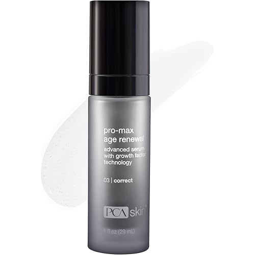 PCA SKIN Pro Max Age Renewal Anti Aging Serum, Anti Aging Face Serum for Reducing Wrinkles and Sagging Skin, Helps Lift and Firm Skin on Face and Neck, Safe For All Skin Types