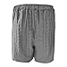 Men's Casual Shorts Summer Vintage Embroidered Pants 2026 Fashion Lightweight Beach Vacation Lounge Shorts Pockets A- Grey