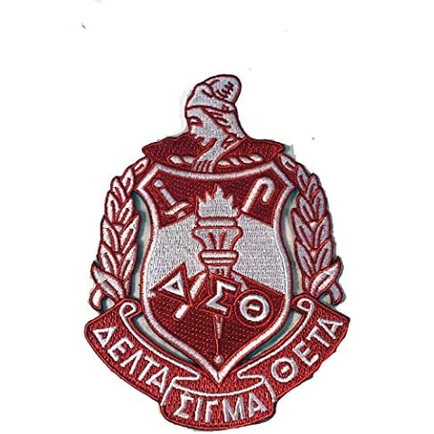 Delta Sigma Theta Sorority Emblem- 5 Inches Cover