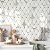STICKGOO 10 Sheets Peel and Stick Backsplash Tile, Polished Carrara White Marble Look Stick on Backsplash for Kitchen Wall and Bathroom, Glossy Waterproof Self Adhesive Wall Tiles