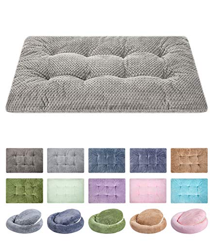 WONDER MIRACLE Fuzzy Deluxe Pet Beds, Super Plush Dog or Cat Beds Ideal