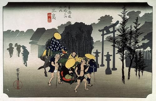 Cuadro de niebla matutina en Mishima para decorar la pared de tu dormitorio 1