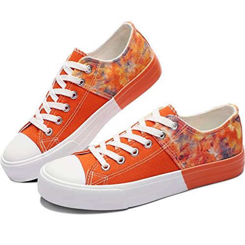 Image of Obtaom Unisex Canvas Shoes Low Top Fashion Sneakers Slip on Walking Shoe