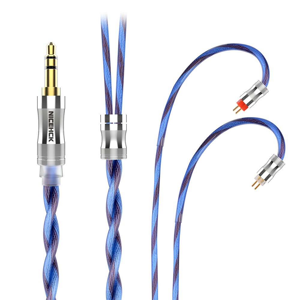 Amazon.co.jp: イヤホンオーディオケーブル 銀メッキ銅+単結晶銅OCC 5N