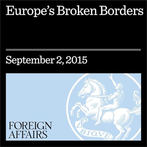 『Europe's Broken Borders』のカバーアート