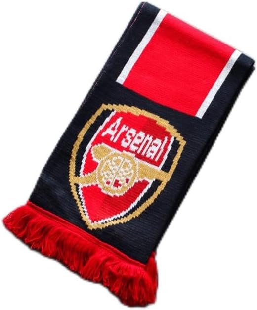 アーセナル サッカーマフラー Arsenal 現地購入 ユーロ 英国製の通販