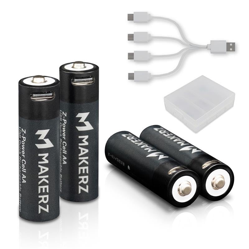 Amazon | メイカーズ Z-Power Cell ニッケル亜鉛充電池 単三形 1.6V
