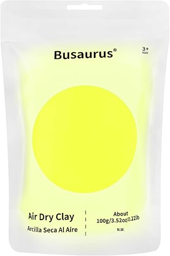 Miniatura 12 de 100g de arcilla de espuma azul de secado al aire, arcilla mágica para modelar DIY para niños, arcillas suaves y coloridas para suministros Azul,Azul