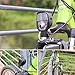 Beuiouer Dynamo Bike Light Front Light Set Input AC 6V 3W Dynamo Bicycle LED Headlight Bike Accessories, Black