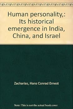 Hardcover Human personality,: Its historical emergence in India, China, and Israel Book