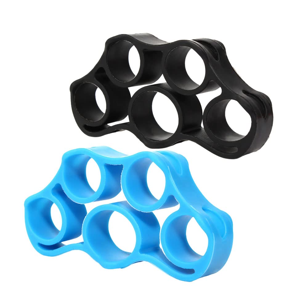 6 Stück Fingertrainer Aus Silikon – Hand- & Griffkrafttrainer Für Klettern, Musik, Rehabilitation & Fitness
