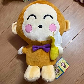 2004年 おさるのもんきち BIG バナナ クッション マスコット付き 未開封 2004年 おさるのもんきち BIG バナナ クッション マスコット付き