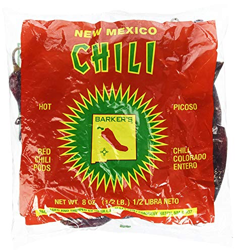 Barker s Hot Red Chili Pods From Hatch, NM - 8 oz