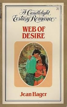 Paperback Web of Desire (Candlelight Ecstasy Classic) Book