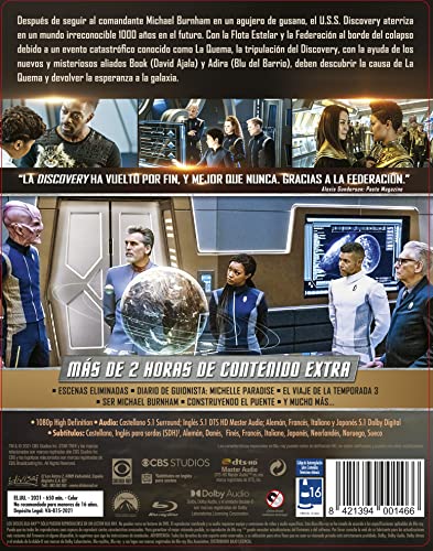Star Trek Discovery Temporada 3 (Steelbook) Comic Book - Image 2