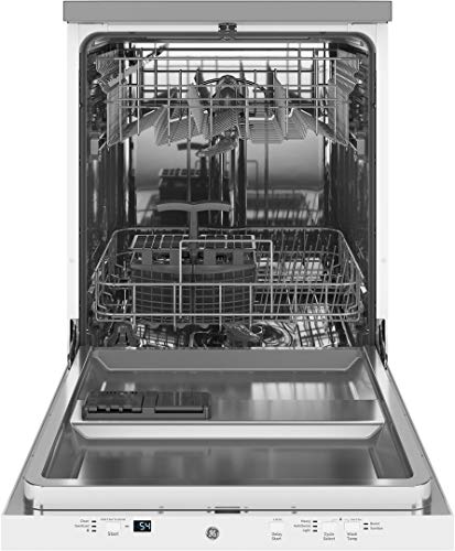 GE-GPT225SGLWW-24-Energy-Star-Fully-Integrated-Portable-Dishwasher-with-12-Place-Settings-Autosense-Cycle-and-Piranha-Hard-Food-Disposer-in-White