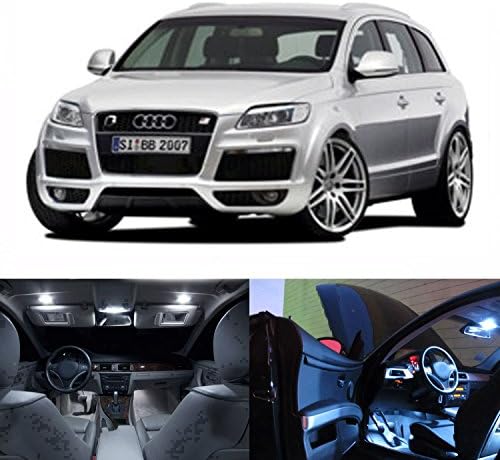 LED White Lights Interior Package Kit for Audi Q7 2007-2012 (20pcs)