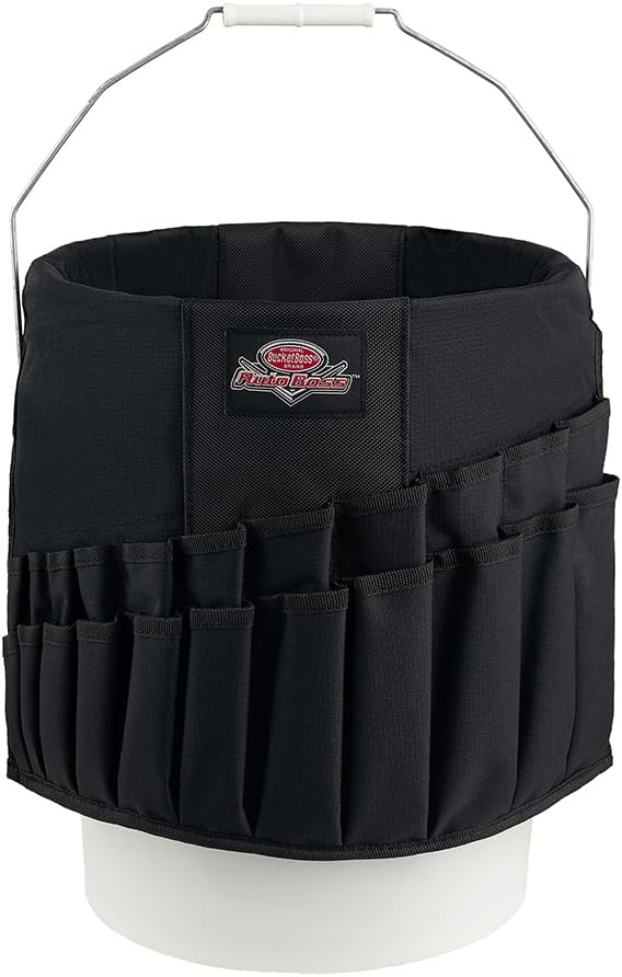 Bucket Boss Wrench Boss Bucket Tool Organizer in Black, AB30020