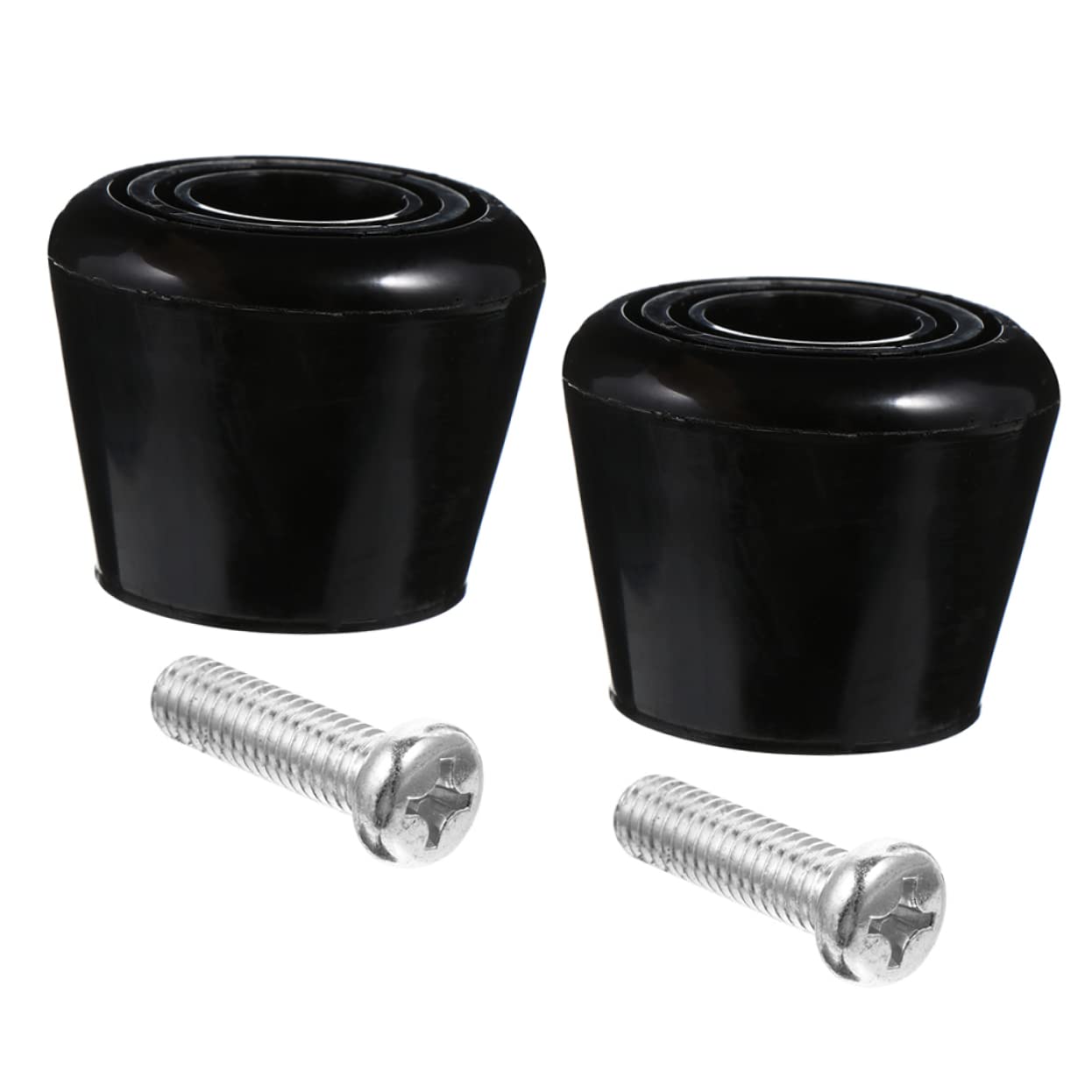 DECOMELODY Roller Skates Toe Stoppers Roller Skates Brake Pad Sturdy Lightweight Easy Installation Safety