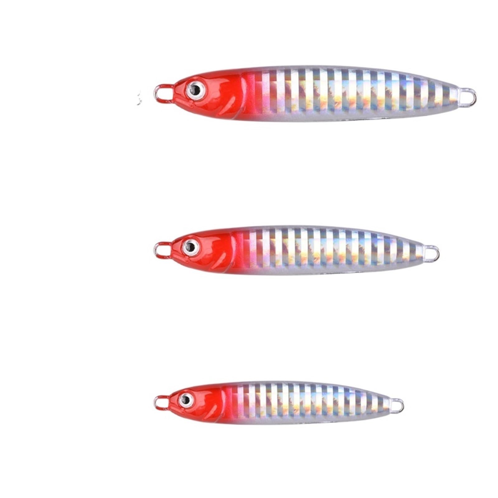 INEOUT 6pcs Maschere in Metallo Esche A Forma di S Esca for Jig Lenta Mare 15g 20g 30g Jigging Esca Dura A Lancio Lungo Cucchiaio Esche da Pesca con Jig in Metallo Attrezzatura
