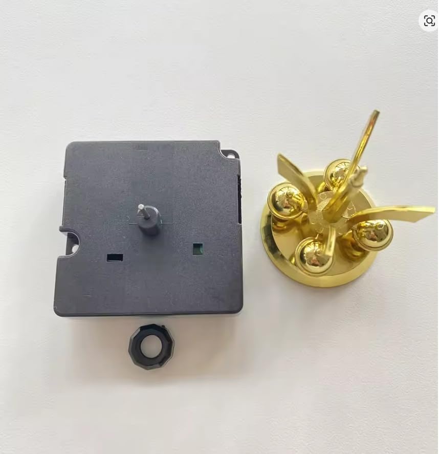 Clock Movement Replacement for Anniversary Clock, 4 Ball Pendulum Quartz Mechanism, Quartz Movement, DIY Repair Kit – AAVKTILT TM