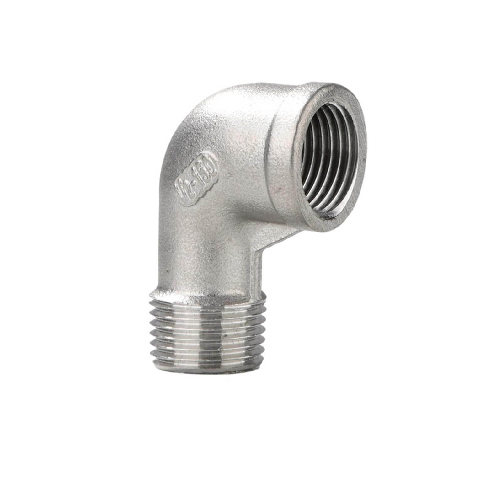 ICXLPMC 304 Stainless Steel Internal and External Wire Elbow 90 ° Internal and External Wire Elbow(304,DN8) ICXLPMC