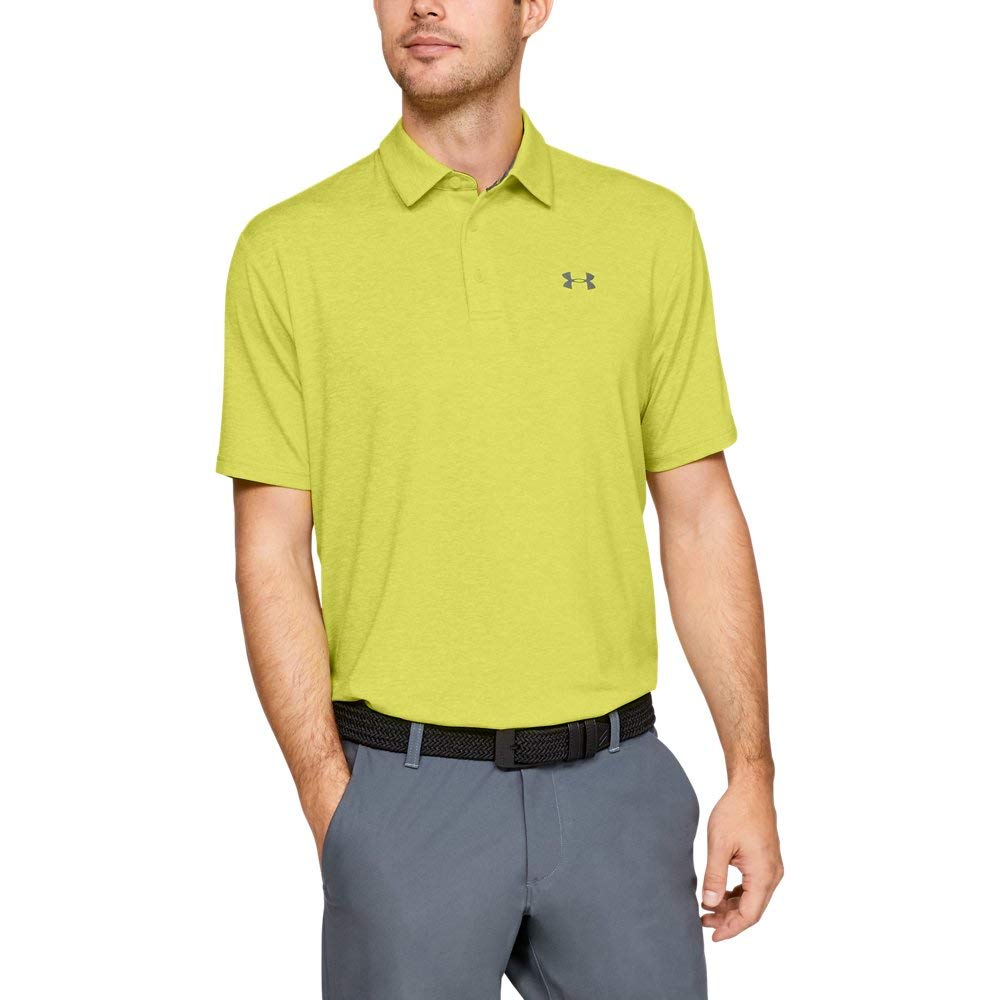 Under Armour Men Playoff 2.0, Polo T Shirt with Short Sleeves, Short Sleeve Polo Shirt with Sun Protection