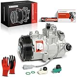 A-Premium A/C Compressor with Clutch Compatible with Subaru Outback 2020-2023 2.5L, Legacy 2020-2023 2.5L, Impreza 2017-2023 2.0L, Crosstrek 2018-2019 2.0L