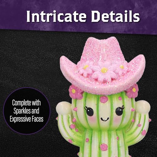 Trois cactus sages Nemesis Now statuette decorative originale - 5
