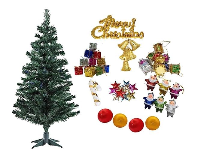2 feet Christmas Tree for Home Decoration- Christmas Tree with 50 Xmas Decoration Ornaments – Home Office Living Room Décor- Christmas Decoration 2 feet Christmas Tree for Home Decoration- Christmas Tree with 50 Xmas Decoration Ornaments – Home Office Living Room Décor- Christmas Decoration